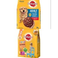 Thức ăn cho chó pedigree 2.7kg và 3kg