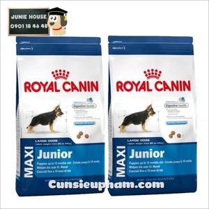 Thức ăn cho chó Royal Canin Maxi Junior - 1kg, dành cho chó từ 26-44kg và từ 2-15 tháng