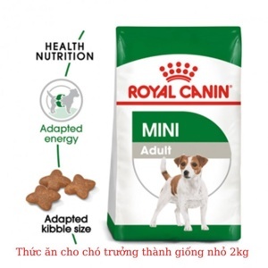 Thức ăn cho chó Royal Canin Mini Adult - 2 kg