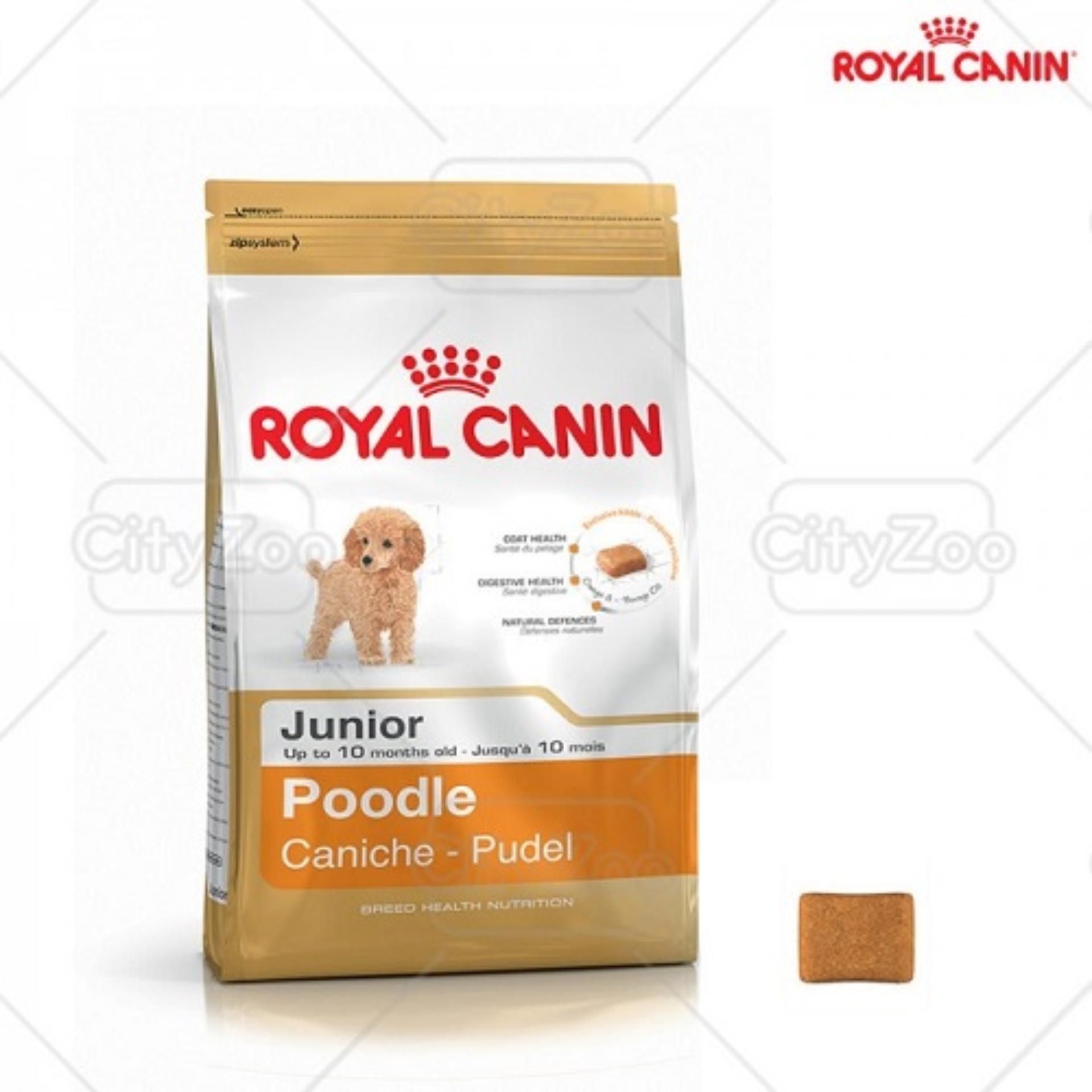 Thức ăn cho chó Royal Canin Poodle Junior - 1.5kg, dành riêng cho Poodle từ 2-10 tháng tuổi