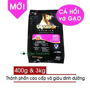 Thức ăn cho chó trưởng thành ganador adult túi 400g