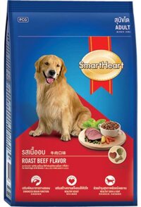 Thức ăn cho chó trưởng thành vị bò rau Smartheart 400g