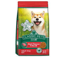 Thức Ăn Cho Chó Trưởng Thành Classic Pet 2kg - hạt dành cho chó lớn olala petshop