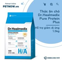 Thức ăn chó Dr.Healmedix Pure Protein Plus 1.5kg - Hỗ trợ giảm dị ứng