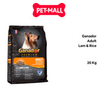 Thức ăn chó GANADOR Adult 20kg - Lamb & rice Petmall