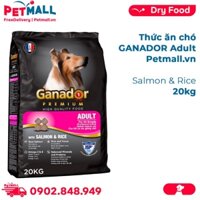 Thức ăn chó GANADOR Adult 20kg - Salmon & Rice Petmall