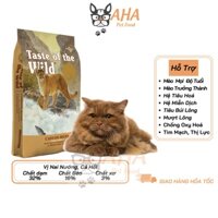 Thức Ăn Cho Mèo Anh Lông Dài Taste Of The Wild Canyon River Bao 500g - Cá Hồi, Rau Củ Quả, Trái Cây