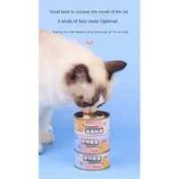 Thức Ăn Cho Mèo Đóng Hộp Thú Cưng Cá Ngừ Gà Tôm Hydrating Súp Trong Suốt Đóng Hộp Thực Phẩm Ăn Nhẹ Hydrating