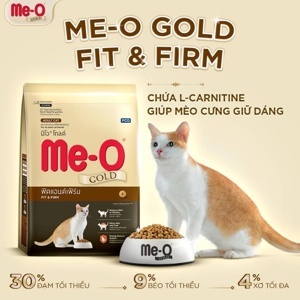 Thức ăn cho mèo ít vận động Me-o Gold Fit and Firm 1.2kg