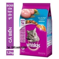 Thức Ăn Cho Mèo Lớn Whiskas Gói 1,2kg 1.2kg nk033