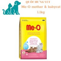 Thức ăn cho mèo mẹ & mèo con (Me-O mother & baby cat) gói 1.1kg-Quốc Hưng Vet