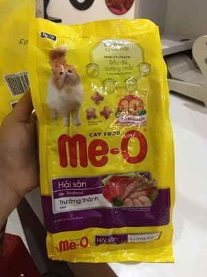 Thức ăn cho mèo Me-o vị Hải sản (Seafood) - 450g
