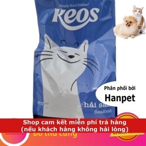 Thức ăn cho mèo Me-O vị hải sản (Seafood) - 7kg (350g x 20gói)