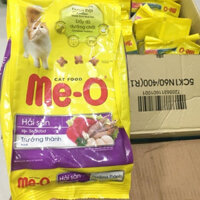 Thức ăn cho mèo Me-o vị hải sản 350g, 1.2kg