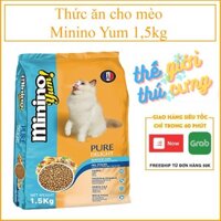 Thức ăn cho mèo Minino Yum 1,5kg