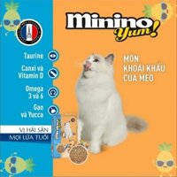 Thức ăn cho mèo mọi lứa tuổi - Minino Yum Vị Hải Sản 1.5kg | Hạt Mèo Minino Yum Hải Sản