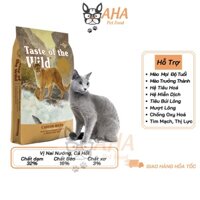 Thức Ăn Cho Mèo Nga Taste Of The Wild Canyon River Bao 500g - Cá Hồi, Rau Củ Quả, Trái Cây Tự Nhiên