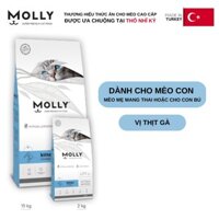 Thức ăn cho mèo Nhập khẩu thổ nhĩ kì Molly túi zip 1kg