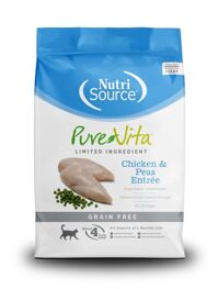 Thức ăn cho mèo NutriSource PURE VITA GRAIN FREE CHICKEN & PEAS (3kg)