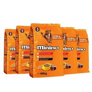 Thức ăn chó mèo-  thức ăn dành cho mèo minino cá ngừ 480g