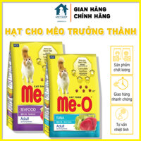 Thức Ăn Cho Mèo Trưởng Thành me-o 1.2kg- Hạt Cho Mèo Tăng Cường Hệ Thống Não, Tiêu Hóa Tốt Cho Sức Khỏe, Bổ Sung Canxi