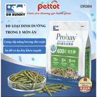 Thức ăn cho thỏ Prohay-DR364 khỏe mạnh đường ruột Nén Prohay dinh dưỡng cho thỏ chuột lang bọ ú chinchilla - Pettot
