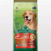thức ăn dành cho chó lớn classic pet bao 20kg - hạt classic cho chó lớn olala pet