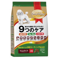 thức ăn dành cho chó poodle,phốc và các chó giống nhỏ khác smartheart gold- gói 1kg
