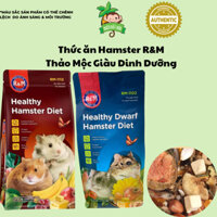 Thức ăn Hamster - Thức ăn cao cấp R&M thảo mộc và thịt sấy phù hợp cho Hamster Bear, Winter White, Robo, Campell