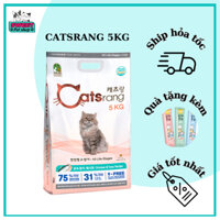 Thức ăn hạt Catsrang 5kg cho mèo mọi lứa tuổi DATE MỚI NHẤT [5KG-BAO BÌ MỚI]