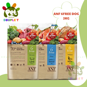 Thức ăn hạt cho chó anf 6free vị cừu 2kg