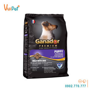 Thức ăn hạt cho Chó con Ganador Puppy - 500g, dành cho chó dưới 10 tháng tuổi