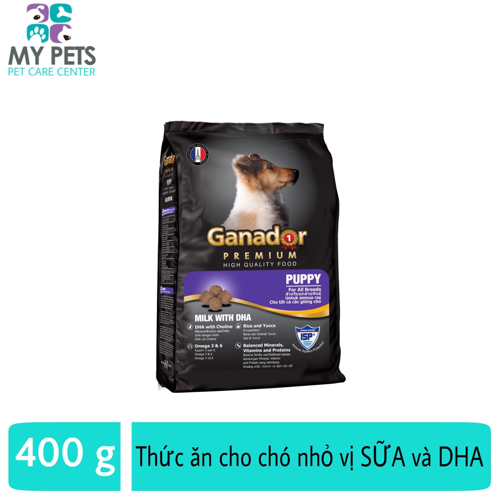 Thức ăn hạt cho Chó con Ganador Puppy - 500g, dành cho chó dưới 10 tháng tuổi