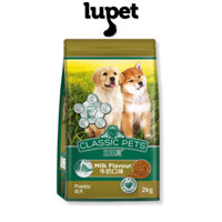 Thức Ăn Hạt Cho Chó Con Classic Pets 2kg