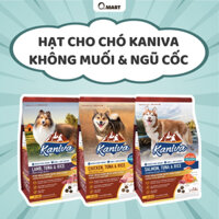 Thức ăn hạt cho chó Kaniva, Hạt cao cấp thêm dầu cá hồi, Sáng đẹp lông, Tăng cơ bắp, Tốt cho não, Không độn ngũ cốc, ngô