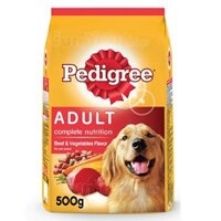 Thức ăn hạt cho chó lớn Pedigree Adult gói 500g