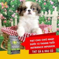 Thức Ăn Hạt Cho Chó Nhật Con Từ 1 Đến 12 Tháng Tuổi|Nutrience Infusion Vị Thịt Gà & Rau Củ | VC Pet Shop