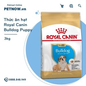Thức ăn hạt cho chó Royal Canin Bulldog Puppy 3kg