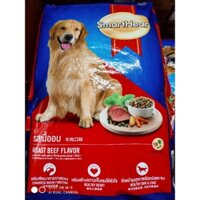 Thức ăn hạt cho chó trưởng thành SmartHeart vị Bò - Bao xá 20kg