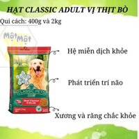 Thức ăn hạt cho chó trưởng thành Classic Pet Adult vị bò 2kg