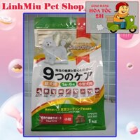 Thức ăn hạt cho giống chó nhỏ ( gold xanh)Poodle, Pug, bắc kinh lai nhật, phốc, maltese Smartheart Gold  small 1kg