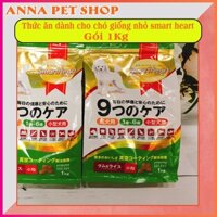 Thức ăn hạt cho giống chó nhỏ Poodle, Pug, bắc kinh lai nhật, phốc, maltese Smartheart Gold small( 1kg