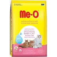 THỨC ĂN HẠT CHO MÈO MẸ MANG VÀ MÈO CON - ME-O MOTHER & BABY CAT GÓI 1.1KG - THÁI LAN