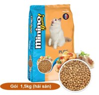 Thức ăn hạt cho mèo Minino Yum 350g