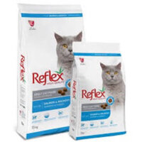 THỨC ĂN HẠT CHO MÈO REFLEX ADULT SALMON & ANCHOVY 15KG