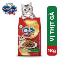 Thức ăn hạt cho mèo Silver Spoon Vị 1kg