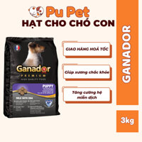 Thức ăn hạt Ganador Premium cho chó con vị Sữa & DHA 3kg