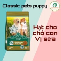 Thức Ăn Hạt Khô Cho Chó Con Vị Sữa Classic Pets 2KG