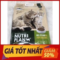 Thức ăn hạt khô cho mèo Nutri Plan 5kg, Thức ăn cho mèo trên 2 tháng tuổi