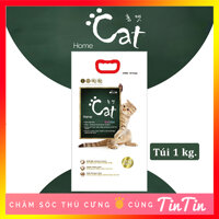 Thức Ăn Hạt Khô Hàn Quốc Home Cat Cho Mèo Túi Zip 1kg